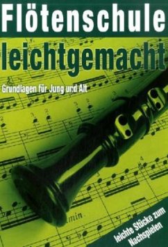 Cover Flötenschule leichtgemacht