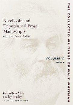 Cover Notebooks and Unpublished Prose Manuscripts: Volume V