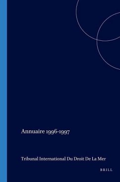 Annuaire Tribunal International Du Droit de la Mer, Volume 1 (1996-1997)