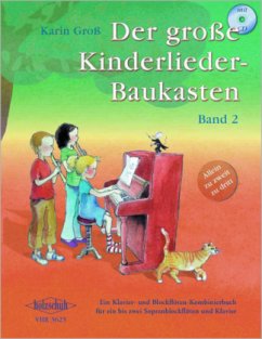 Der große Kinderlieder-Baukasten, Band 2 (mit CD)