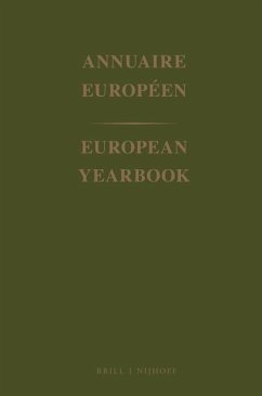 European Yearbook / Annuaire Européen, Volume 46 (1998)