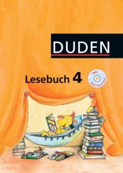 Cover 4. Klasse, Lesebuch m. Audio-CD / Duden Lesebuch
