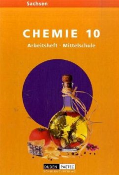 Cover Klasse 10, Arbeitsheft / Link Chemie, Ausgabe Sachsen, Mittelschule