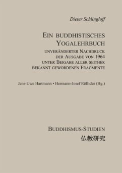 Ein buddhistisches Yogalehrbuch - Schlingloff, Dieter