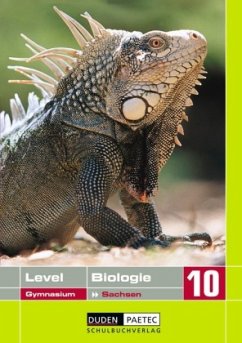 Cover Lehrbuch für die Klasse 10 / Level Biologie, Ausgabe Sachsen, Gymnasium