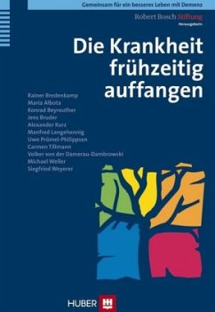 Die Krankheit frühzeitig auffangen - Bredenkamp, Rainer et al.