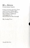 Sonstige Prosa / Sämtliche Werke, Brandenburger Ausgabe Abt.2 Prosa, Bd.9