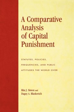 A Comparative Analysis of Capital Punishment - Simon, Rita J.; Blaskovich, Dagny A.