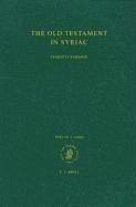 The Old Testament in Syriac According to the Peshiṭta Version, Part III Fasc. 3. Ezekiel: Edited on Behalf of the International Organization for