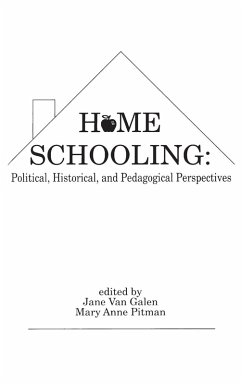 Home Schooling - Galen, Jane Van; Pitman, Mary