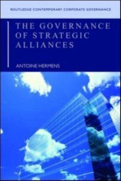 Cover The Governance of Strategic Alliances