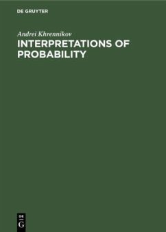 Interpretations of Probability - Khrennikov, Andrei