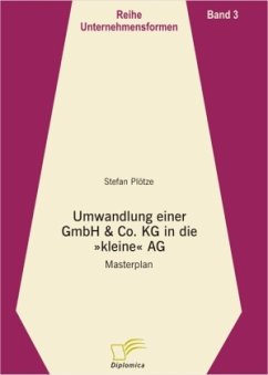 Umwandlung einer GmbH & Co. KG in eine 