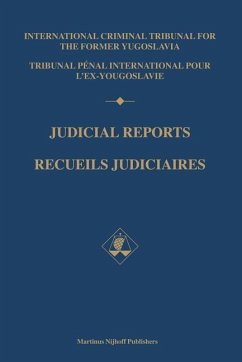 Judicial Reports / Recueils Judiciaires, 1994-1995 (2 Vols) - Int Criminal Tribunal Former Yugoslavia