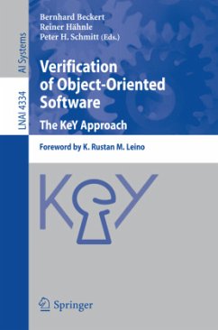 Verification of Object-Oriented Software. The KeY Approach - Beckert, Bernhard (Volume ed.) / Hähnle, Reiner / Schmitt, Peter H.