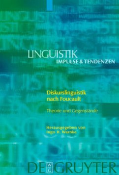 Diskurslinguistik nach Foucault - Warnke, Ingo H. (Hrsg.)