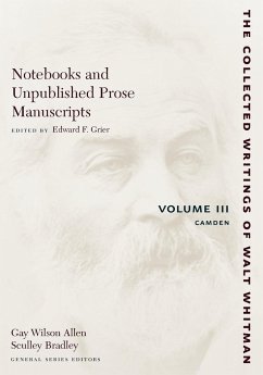 Cover Notebooks and Unpublished Prose Manuscripts: Volume III