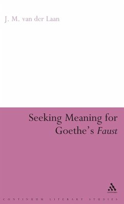 Cover Seeking Meaning for Goethe's Faust