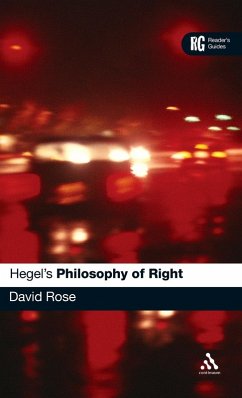 Cover Hegel's Philosophy of Right