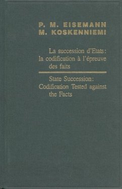 State Succession: Codification Tested Against the Facts / La Succession d'Etats: La Codification À l'Épreuve Des Faits