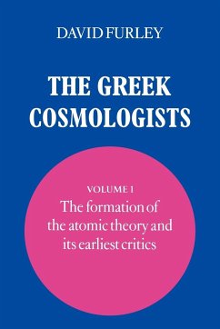 The Greek Cosmologists - Furley, David