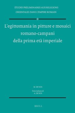 Cover L'egittomania in pitture e mosaici romano-campani della prima età imperiale