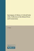 Speusippus of Athens: A Critical Study with a Collection of the Related Texts and Commentary
