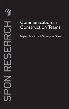 Cover Communication in Construction Teams