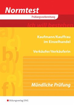 Normtest Kaufmann/Kauffrau im Einzelhandel Verkäufer/Verkäuferin - Birk, Fritz;Kühn, Gerhard;Lutz, Karl