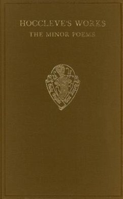 Hoccleve's Works: The Minor Poems - Mitchell, Jerome; Doyle, A I