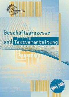 Cover Geschäftsprozesse und Teytverarbeitung, m. CD-ROM