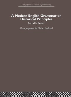 A Modern English Grammar on Historical Principles - Jespersen, Otto