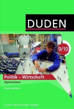 Cover Duden Politik - Wirtschaft, 9./10. Klasse, Gymnasium Niedersachsen