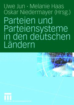 Parteien und Parteiensysteme in den deutschen Ländern - Jun, Uwe / Haas, Melanie / Niedermayer, Oskar (Hrsg.)