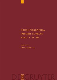 Cover Prosopographia Imperii Romani Saec I, II, III, Fasc 2, (S)