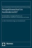 Perspektivwechsel im Ausländerrecht?