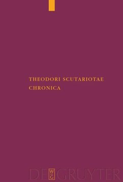 Theodori Scutariotae Chronica - Tocci, Raimondo (Hrsg.)