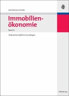Immobilienökonomie - Schulte, Karl-Werner (Hrsg.)