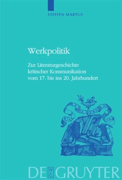 Werkpolitik - Martus, Steffen