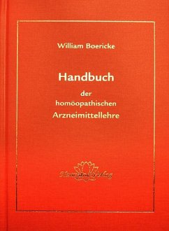 Handbuch der homöopathischen Arzneimittellehre - Boericke, William