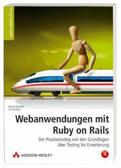 Webanwendungen mit Ruby on Rails, m. DVD-ROM - Wartala, Ramon; Krutisch, Jan