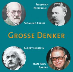 Cover Friedrich Nietzsche, Sigmund Freud, Albert Einstein, Jean-Paul Sartre