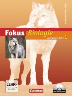 Schülerbuch m. CD-ROM / Fokus Biologie, Gymnasium Nordrhein-Westfalen Bd.1