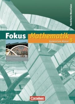 Cover 8. Klasse, Schülerbuch / Fokus Mathematik, Gymnasium Nordrhein-Westfalen