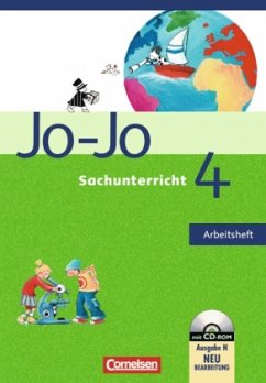 4. Schuljahr, Arbeitsheft m. CD-ROM / Jo-Jo Sachunterricht, Ausgabe N 4. Schuljahr, Arbeitsheft m. CD-ROM / Jo-Jo Sachunterricht, Ausgabe N