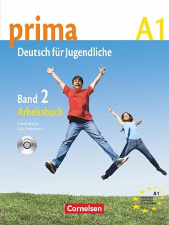 Prima A1- Deutsch für Jugendliche 2. Arbeitsbuch - Michalak, Magdalena;Jin, Friederike;Rohrmann, Lutz