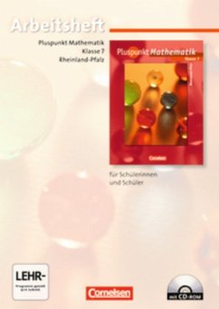 Klasse 7, Arbeitsheft, m. CD-ROM / Pluspunkt Mathematik, Ausgabe Rheinland-Pfalz