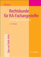 Rechtskunde für RA-Fachangestellte - Boiger, Wolfgang