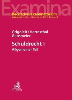 Schuldrecht I - Grigoleit, Hans-Günther