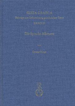 Die Sprache Alkmans - Hinge, George